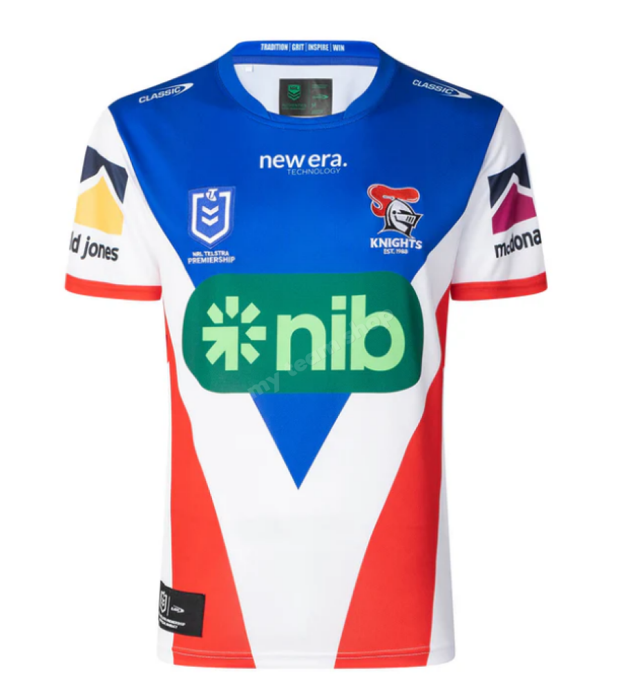 Newcastle Knights 2024 Nrl Away Jersey Replica Jersey