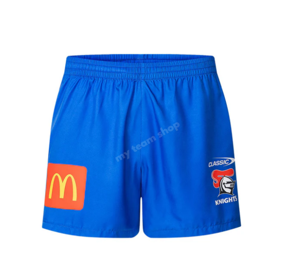 Newcastle Knights 2025 Nrl Gym Shorts Shorts