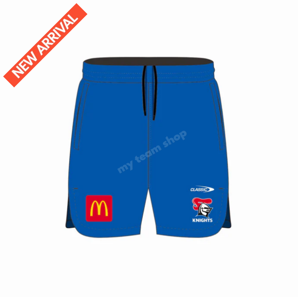 Newcastle Knights 2025 Nrl Gym Shorts Shorts