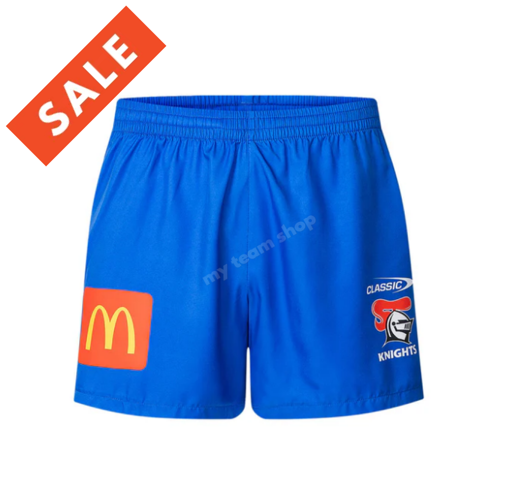 Newcastle Knights 2025 Nrl Gym Shorts Shorts