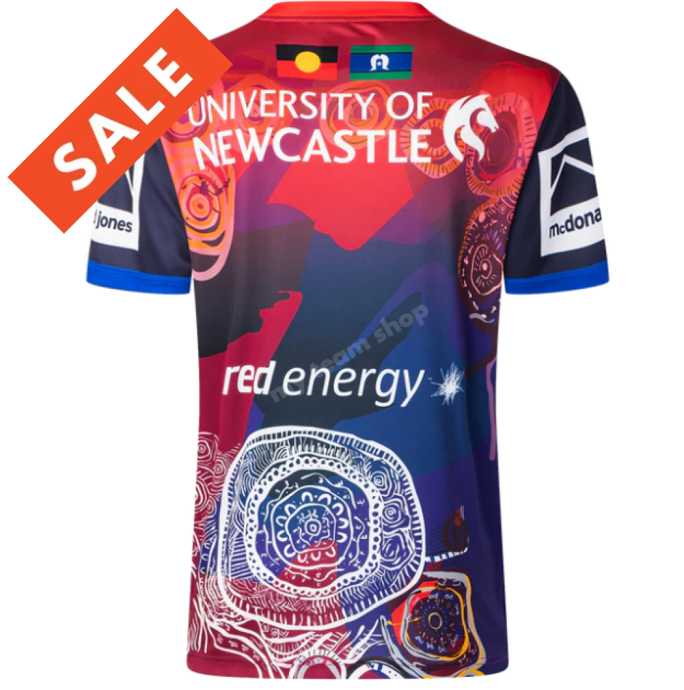 NEWCASTLE KNIGHTS 2025 NRL INDIGENOUS JERSEY NRL Replica Jersey