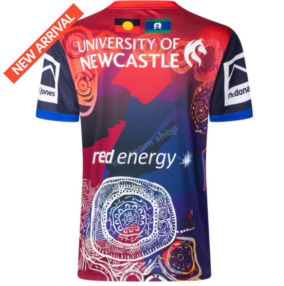 NEWCASTLE KNIGHTS 2025 NRL INDIGENOUS JERSEY NRL Replica Jersey