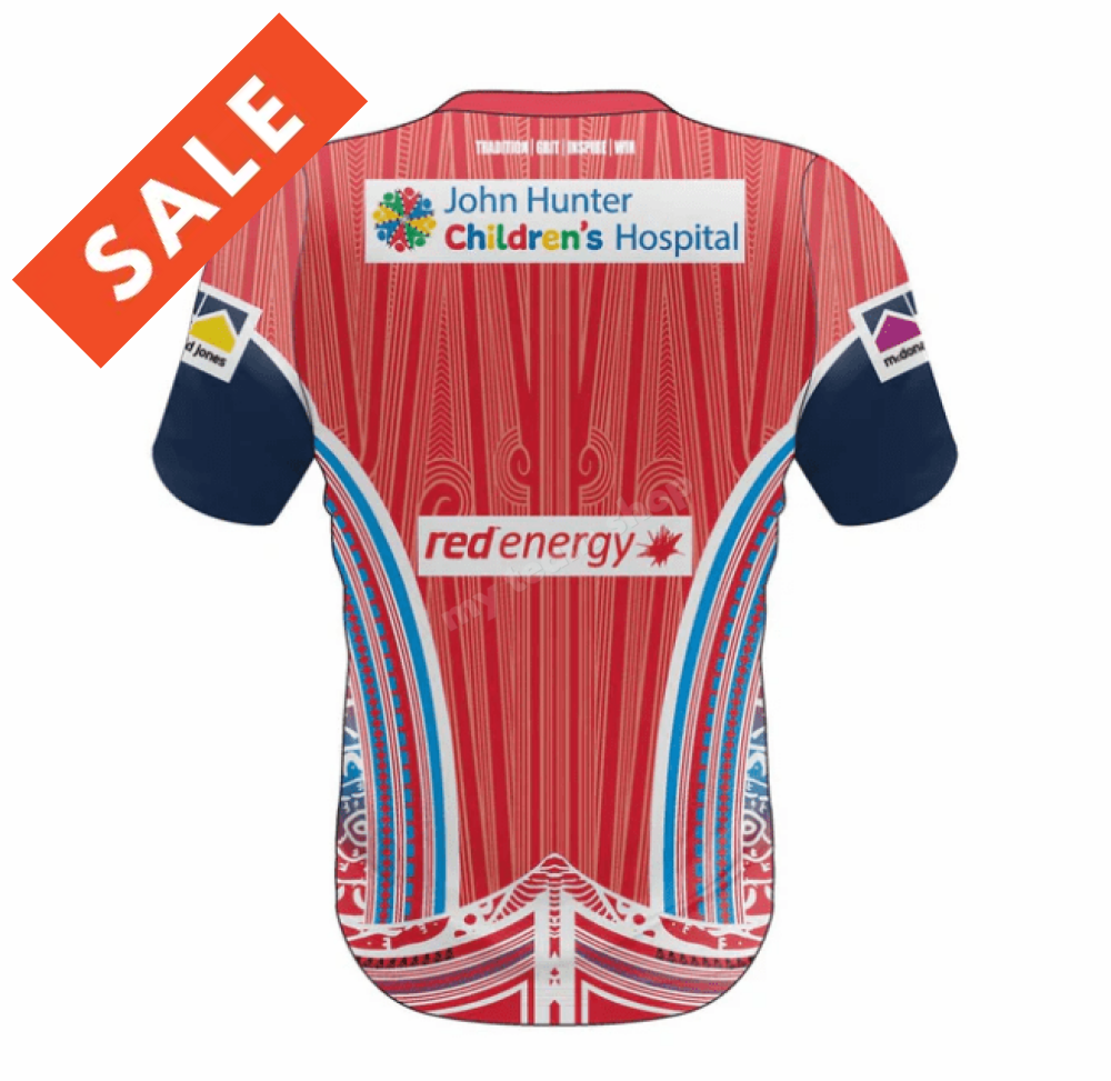 NEWCASTLE KNIGHTS 2025 NRL MULTICULTURAL WARM UP TEE