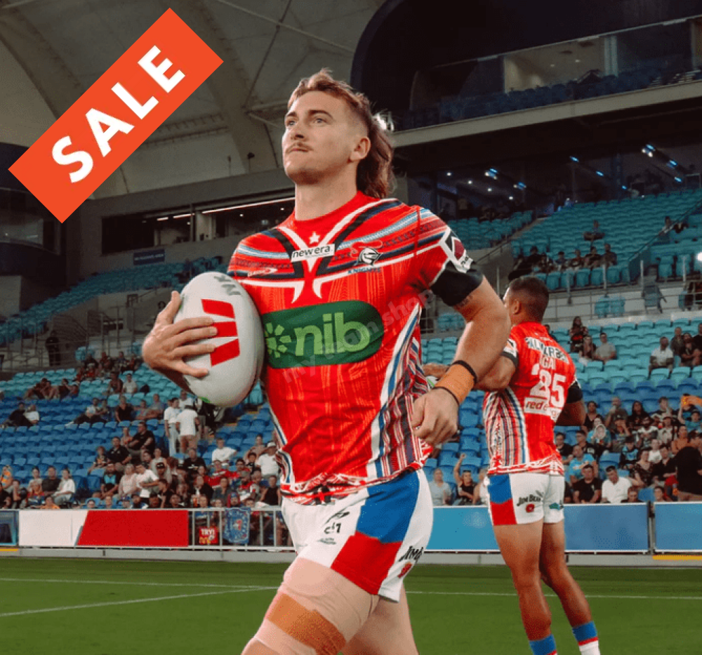 NEWCASTLE KNIGHTS 2025 NRL MULTICULTURAL WARM UP TEE