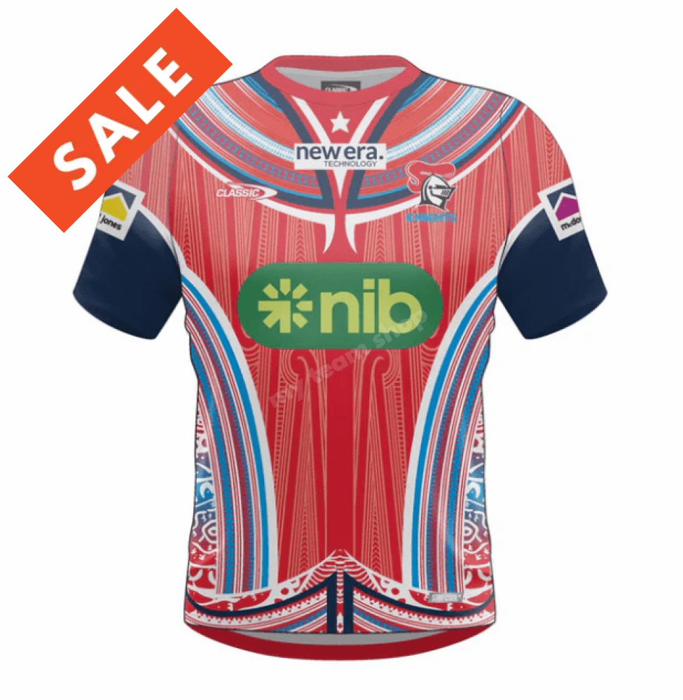 NEWCASTLE KNIGHTS 2025 NRL MULTICULTURAL WARM UP TEE