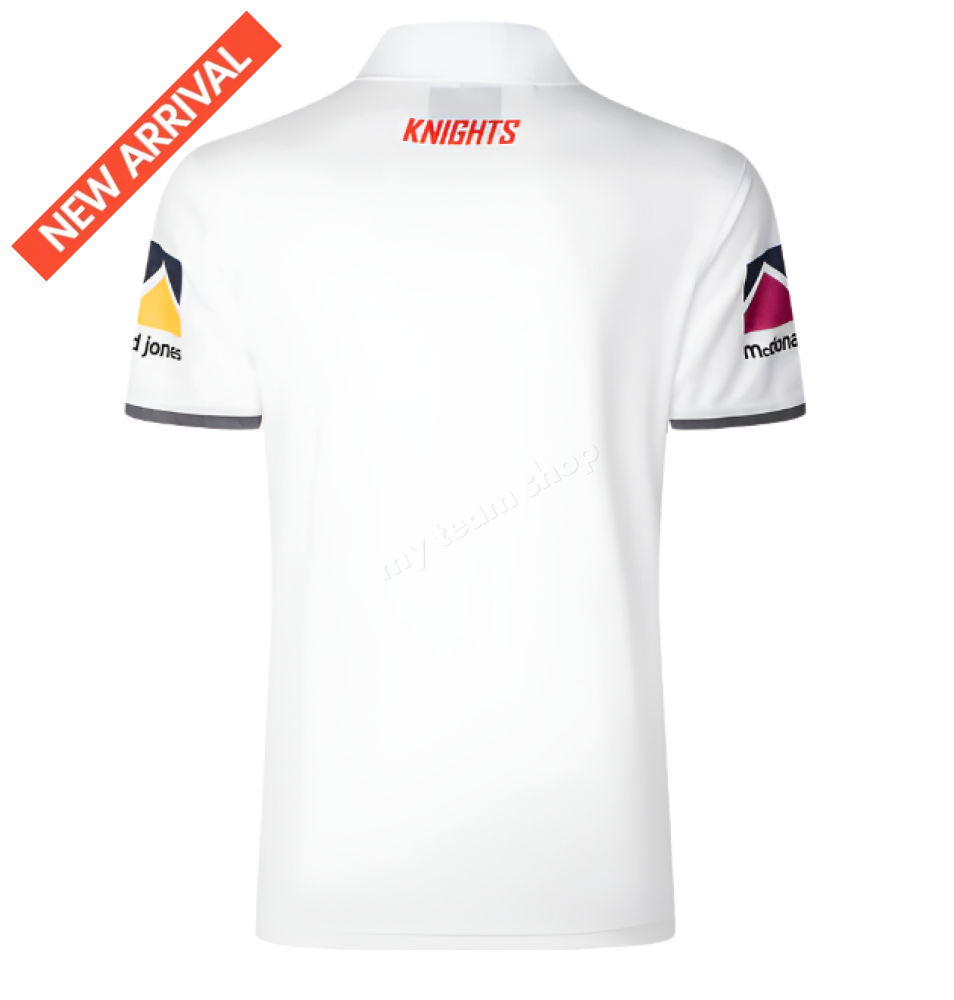 Newcastle Knights 2025 Nrl Players Polo Media Polo