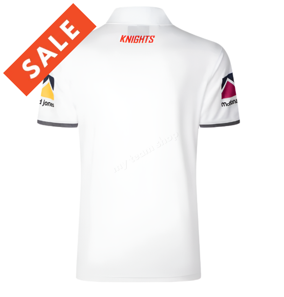 Newcastle Knights 2025 Nrl Players Polo Media Polo