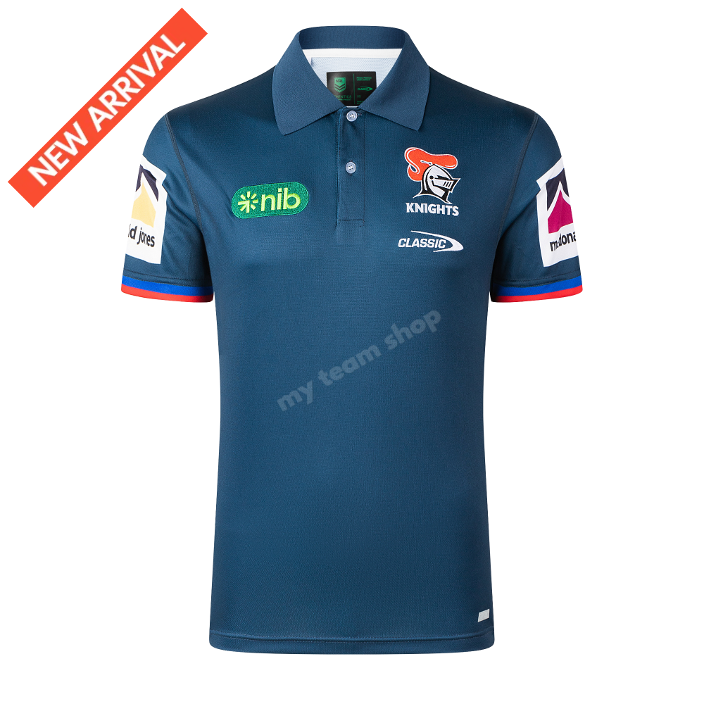 NEWCASTLE KNIGHTS 2026 NRL MEDIA POLO NRL Media Polo