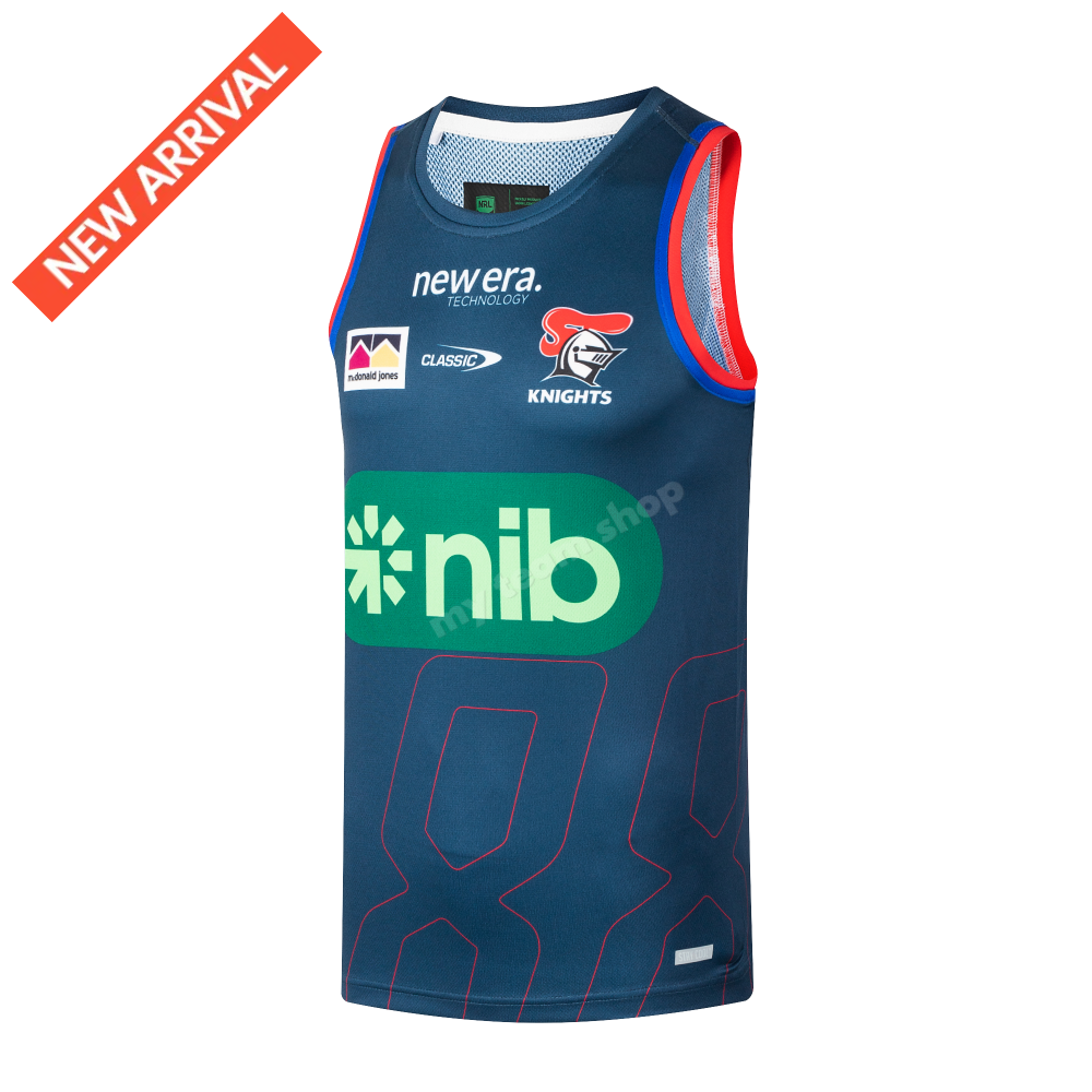 NEWCASTLE KNIGHTS 2026 NRL TRAINING SINGLET NRL Training Singlet