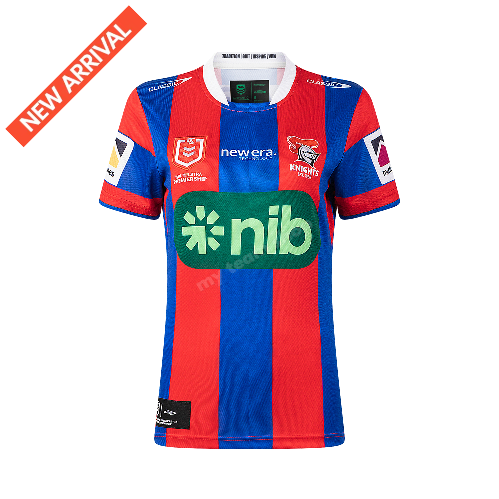 NEWCASTLE KNIGHTS 2026 NRL WOMENS HOME JERSEY NRL Replica Jersey