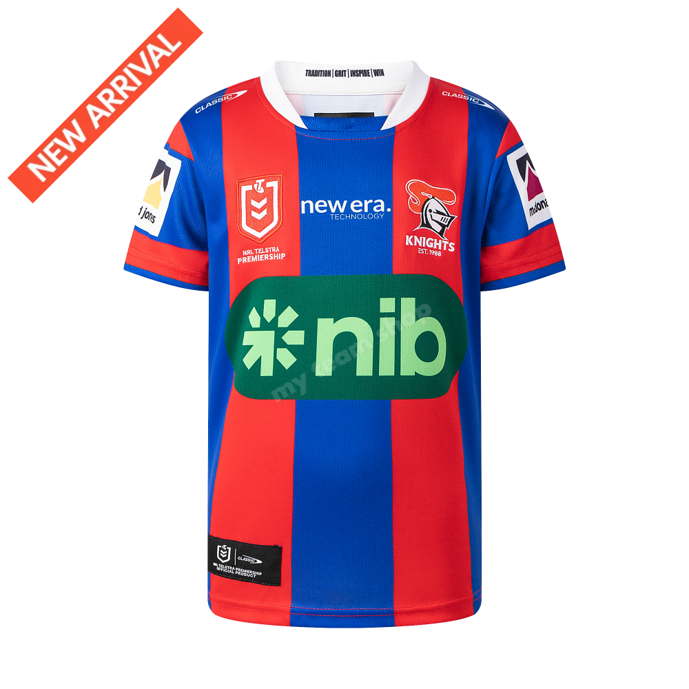 NEWCASTLE KNIGHTS 2026 NRL YOUTH HOME JERSEY NRL Replica Jersey