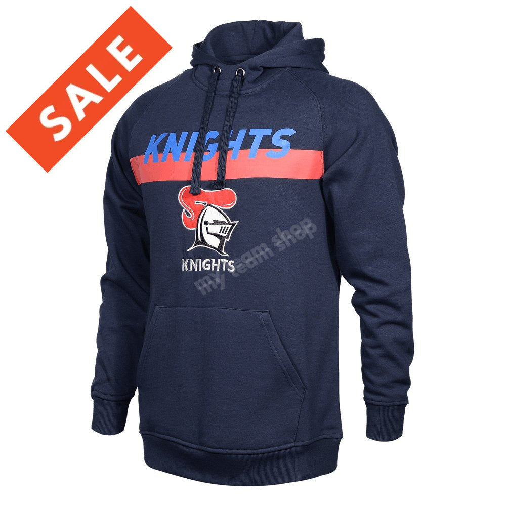 Newcastle Knights Mens NRL Fleece Hoodie Apparel