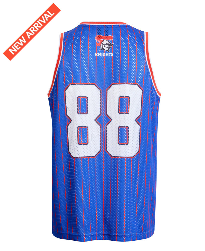 NEWCASTLE KNIGHTS NRL ADULT BASKETBALL SINGLET NRL Basketball Singlet