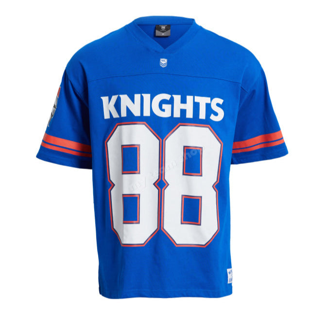 Newcastle Knights Nrl Oversized Gridiron T-Shirt Gridiron Shirt