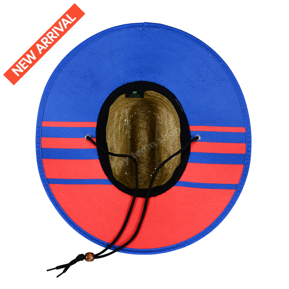 NEWCASTLE KNIGHTS NRL RETRO STRAW HAT NRL headwear