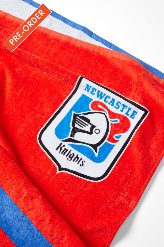 Newcastle Knights Nrl Retro Towel Beach Towel