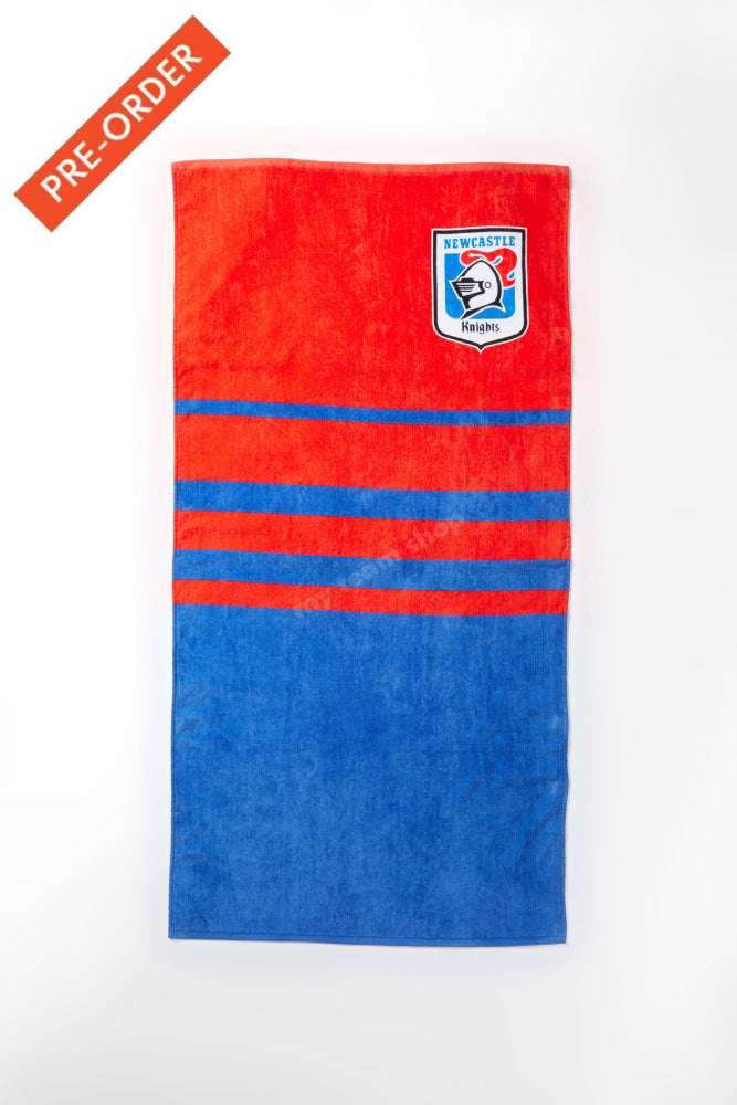 Newcastle Knights Nrl Retro Towel Beach Towel