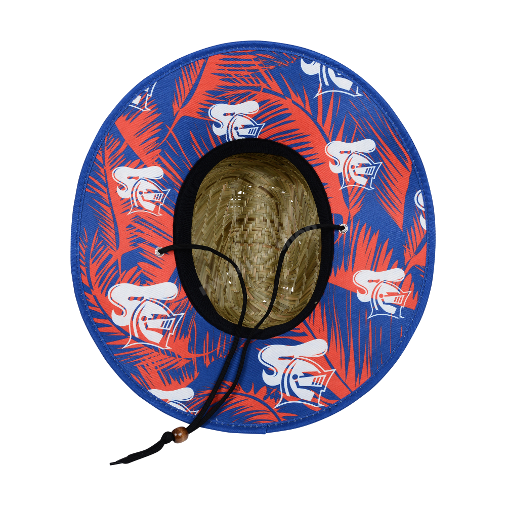 Newcastle Knights Nrl Straw Hat Headwear