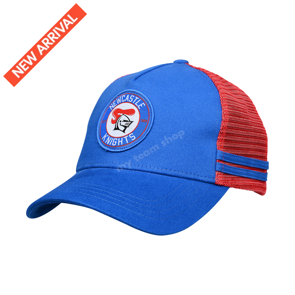 Newcastle Knights Nrl Stripe Trucker Caps Headwear