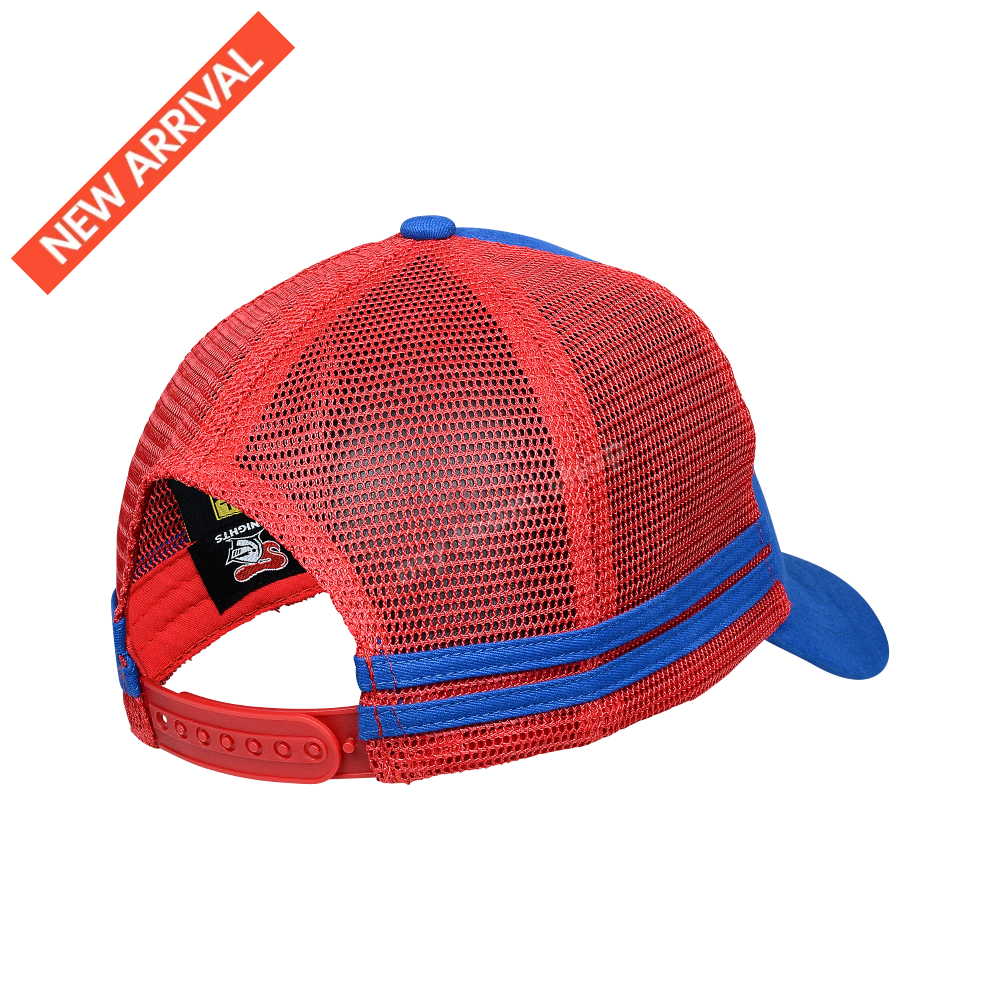 Newcastle Knights Nrl Stripe Trucker Caps Headwear