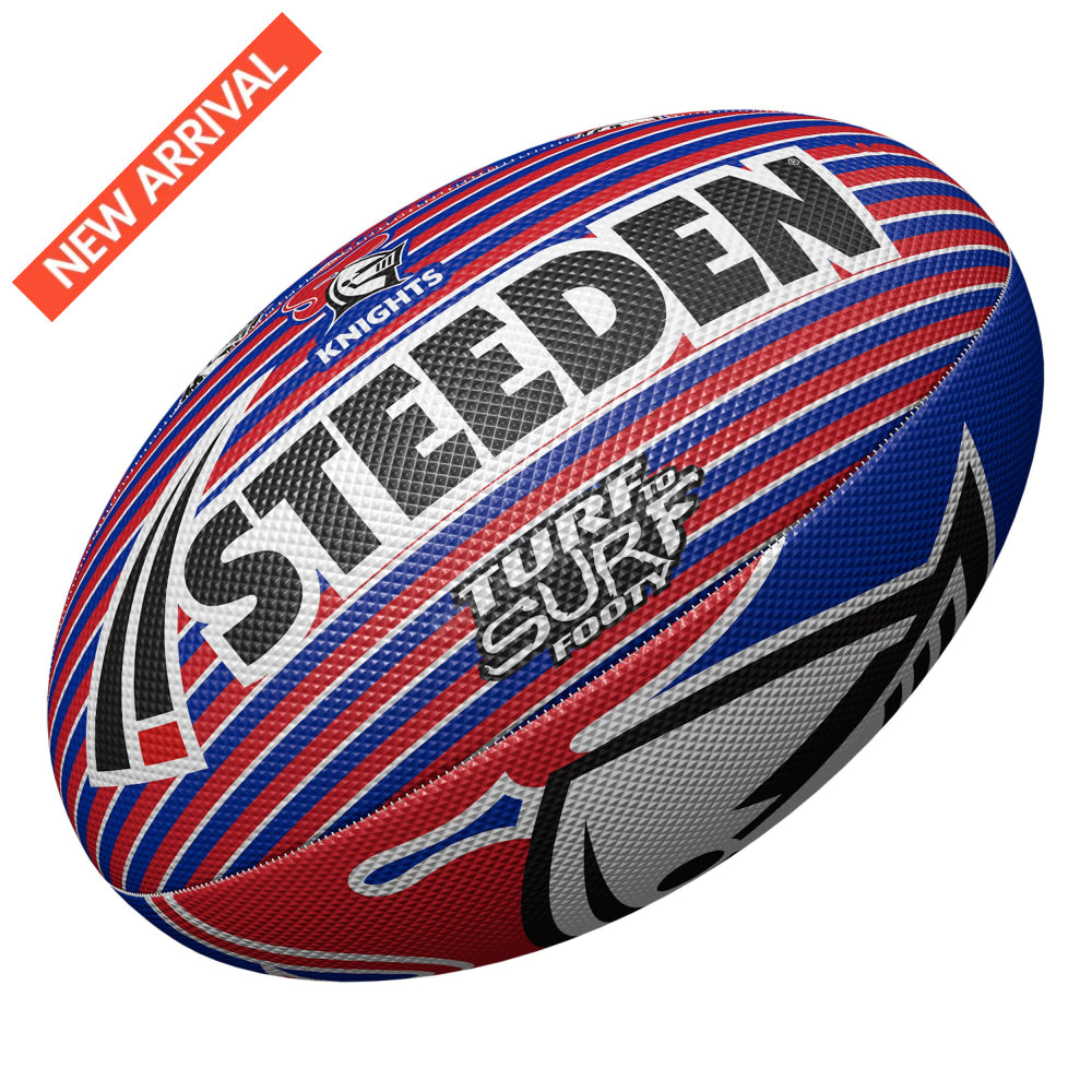 NEWCASTLE KNIGHTS ’TURF TO SURF’ NRL BEACH FOOTY NRL Football