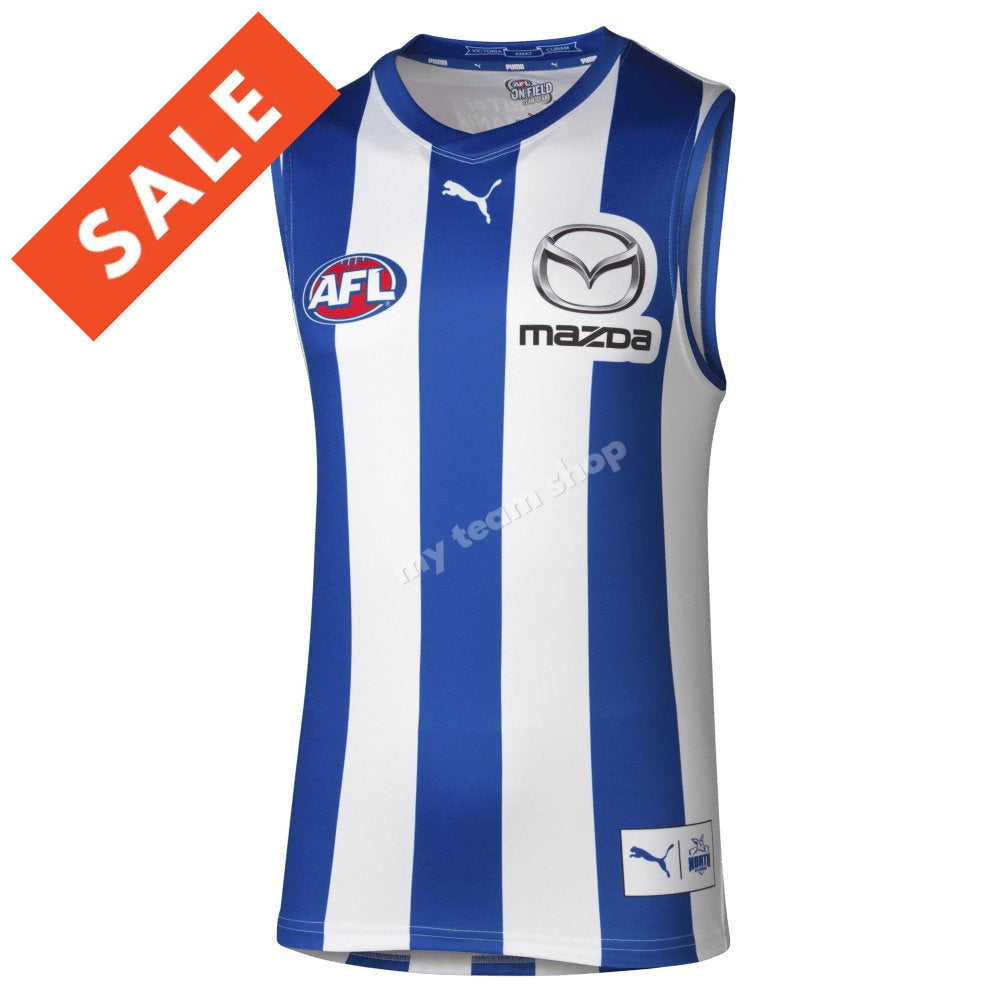 North Melbourne Kangaroos 2024 AFL Home Guernsey Jersey