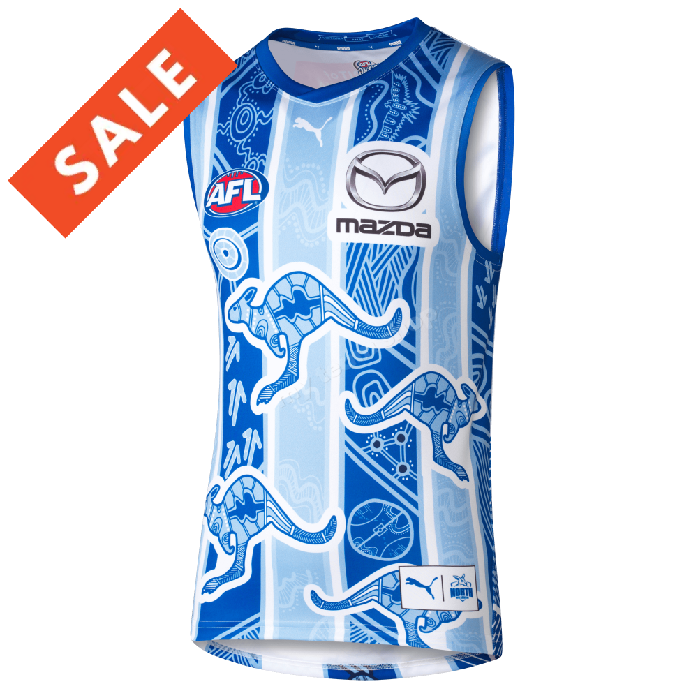 North Melbourne Kangaroos 2024 Afl Indigenous Guernsey Guernsey