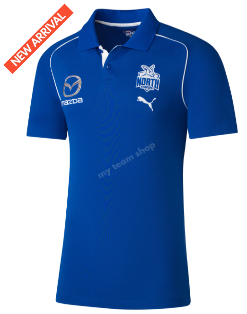 North Melbourne Kangaroos 2025 Afl Team Polo Team Polo