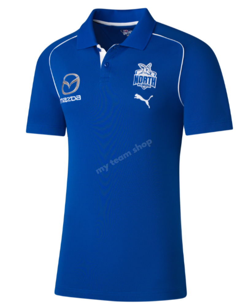 North Melbourne Kangaroos 2025 Afl Team Polo Team Polo