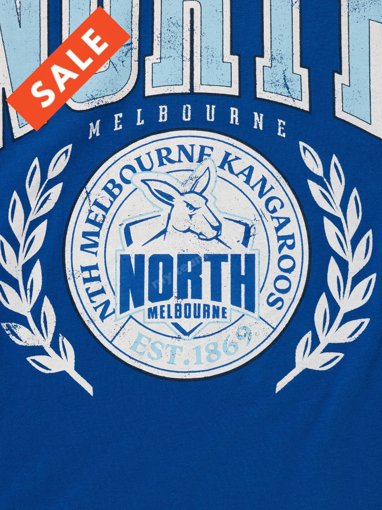 North Melbourne Kangaroos Afl Mens Graphic Tee Graphic Tee