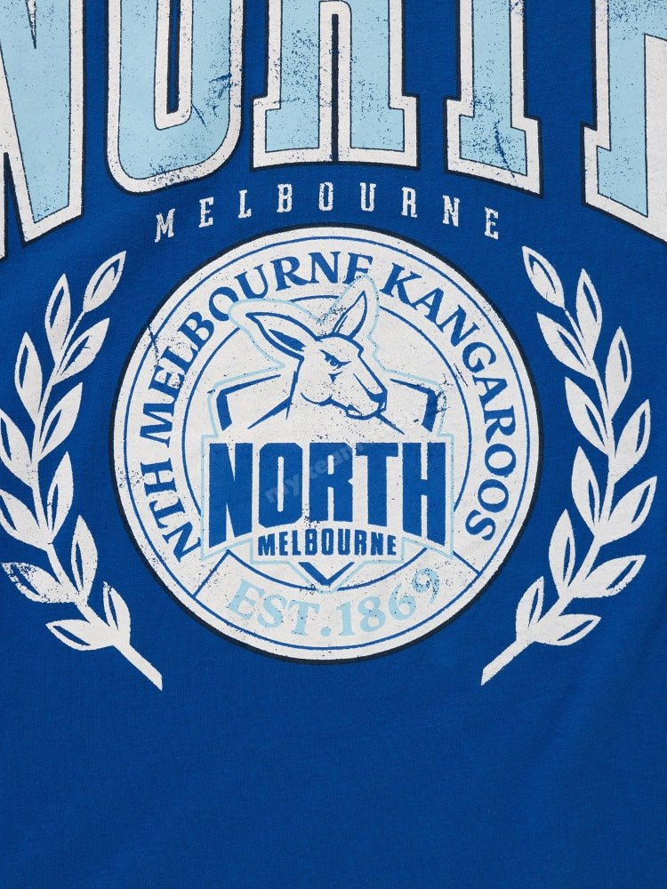 North Melbourne Kangaroos Afl Mens Graphic Tee Graphic Tee