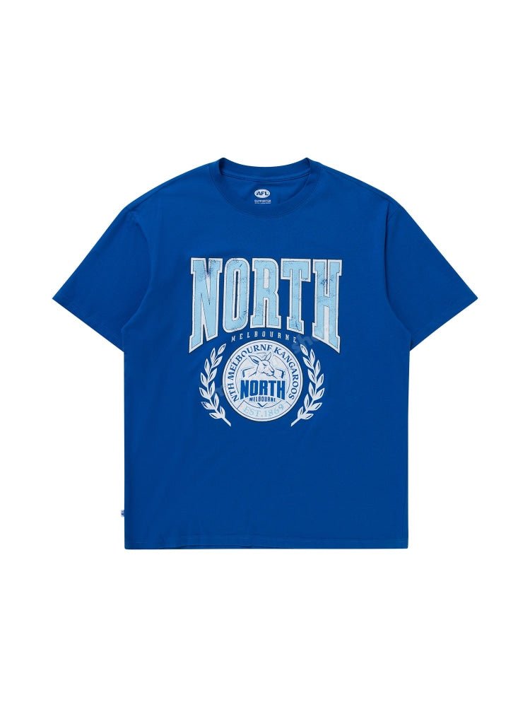 North Melbourne Kangaroos Afl Mens Graphic Tee Graphic Tee