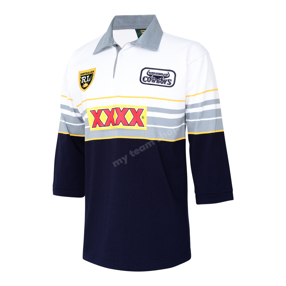 NORTH QUEENSLAND COWBOYS 1995 AWAY NRL RETRO JERSEY NRL Retro Jersey