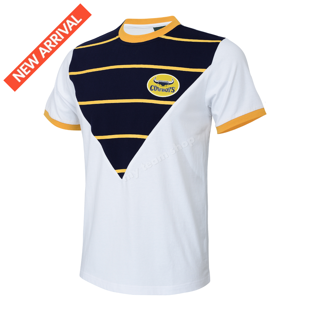 North Queensland Cowboys 1998 Nrl Retro Tee Retro Tee