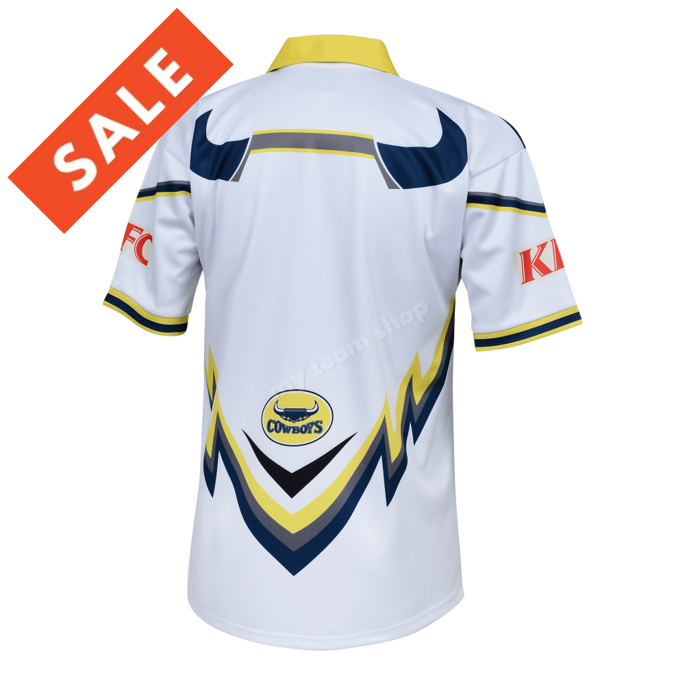 North Queensland Cowboys 2000 Away Nrl Retro Jersey Retro Jersey