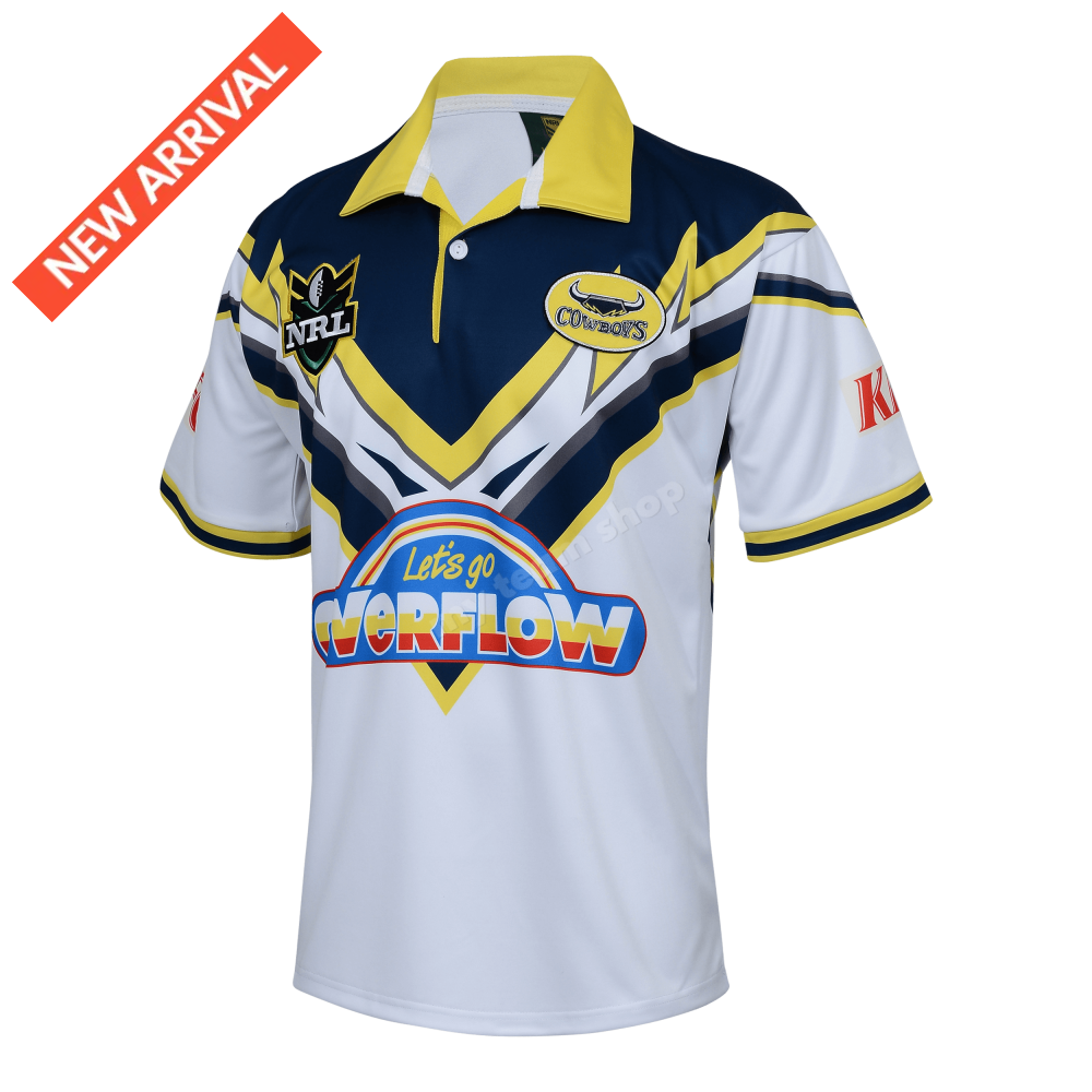 North Queensland Cowboys 2000 Away Nrl Retro Jersey Retro Jersey