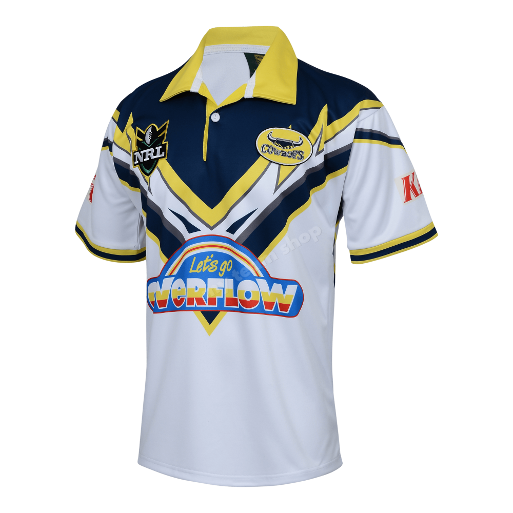 North Queensland Cowboys 2000 Away Nrl Retro Jersey Retro Jersey