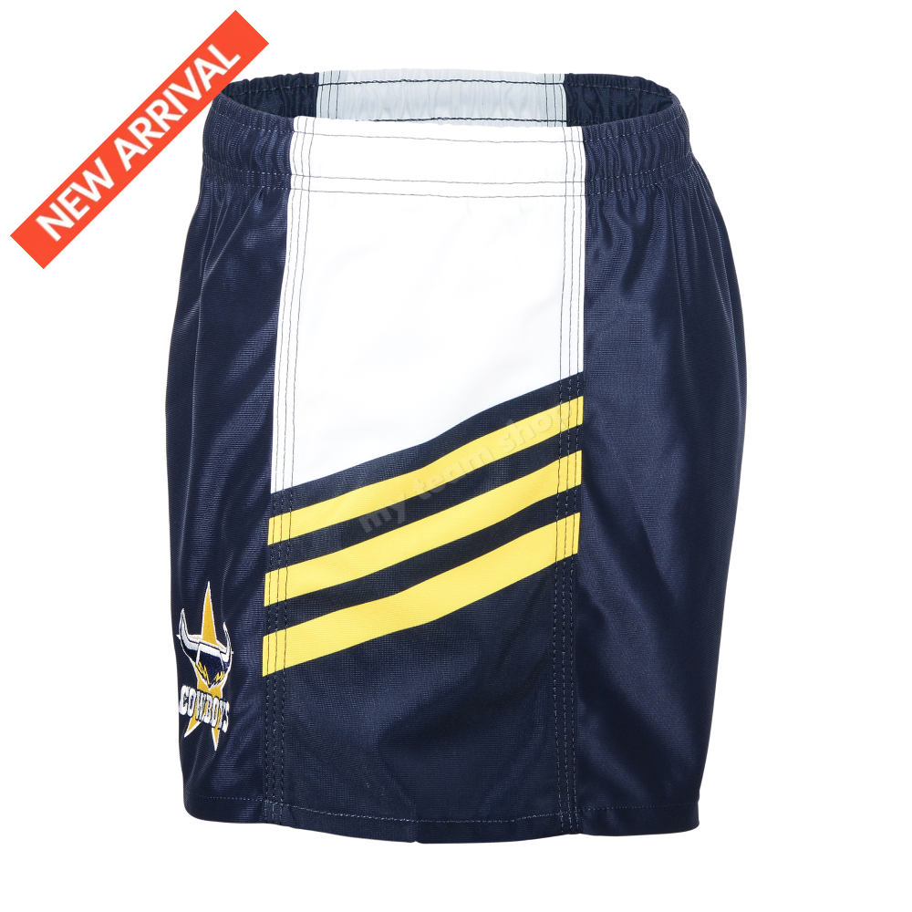 NORTH QUEENSLAND COWBOYS 2015 NRL RETRO SHORTS NRL Shorts