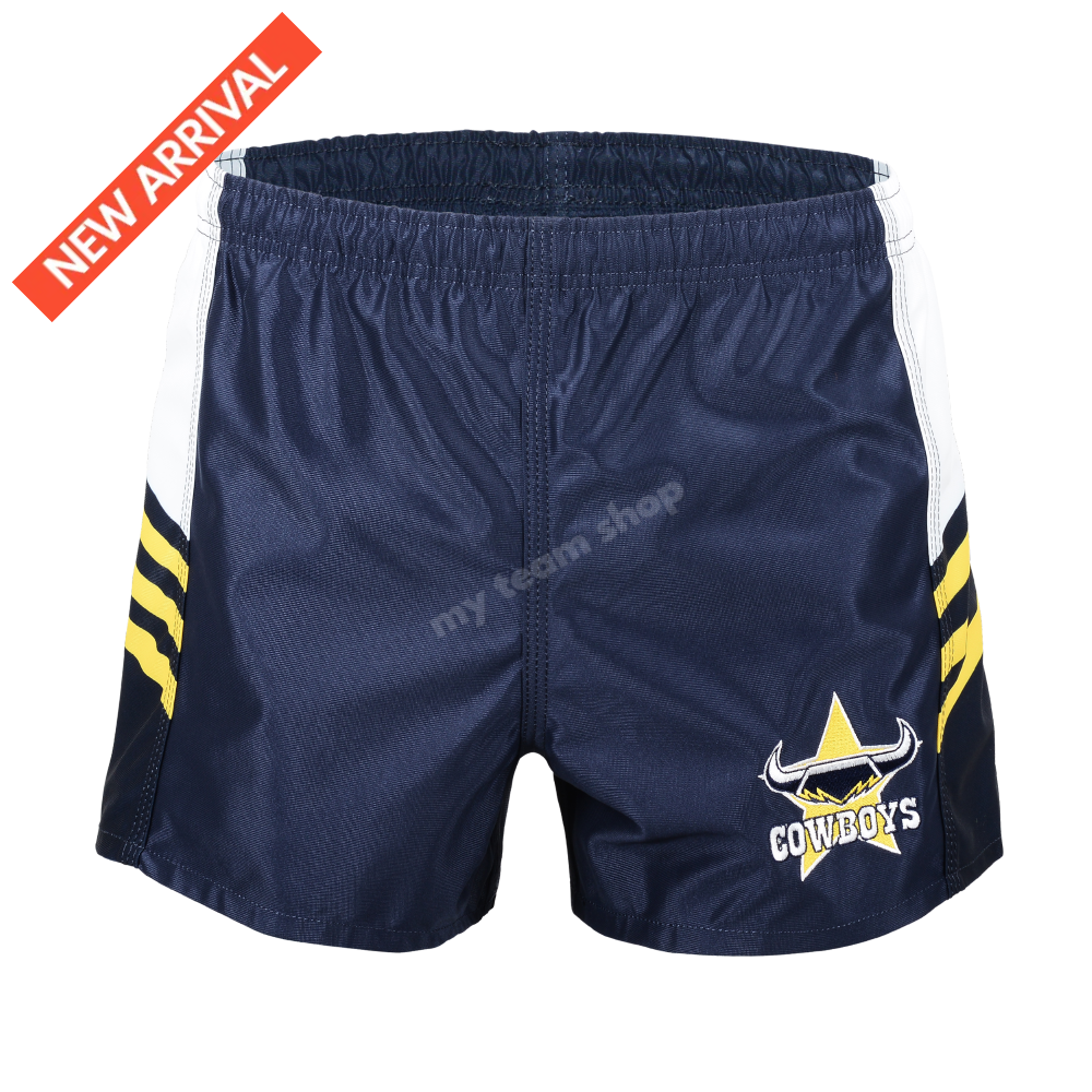 NORTH QUEENSLAND COWBOYS 2015 NRL RETRO SHORTS NRL Shorts