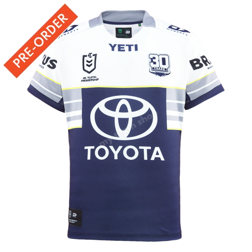 North Queensland Cowboys 2025 Nrl Away Jersey Replica Jersey