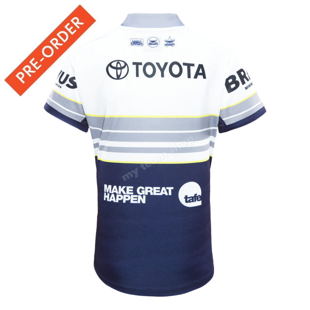 North Queensland Cowboys 2025 Nrl Away Jersey Replica Jersey