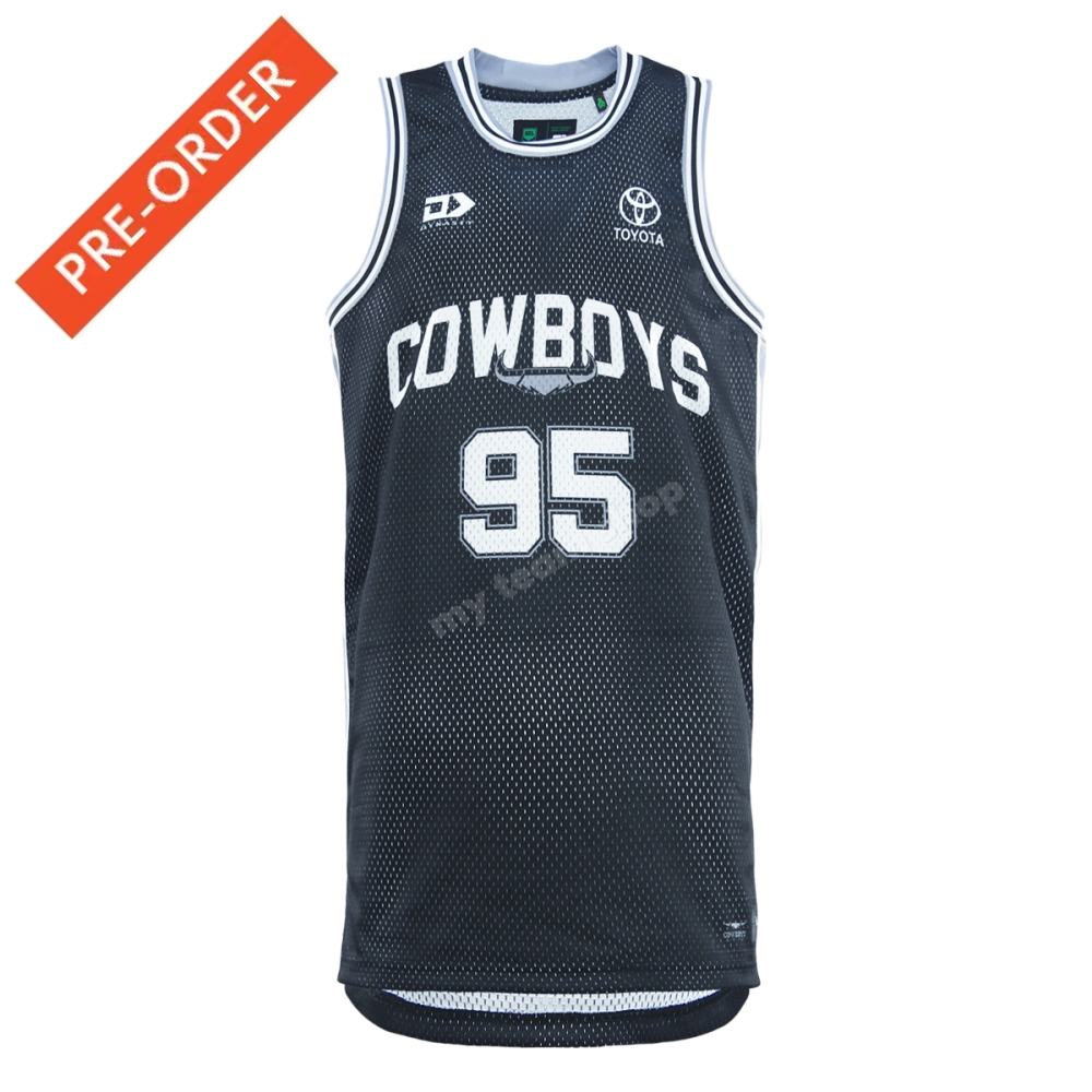 North Queensland Cowboys 2025 Nrl Basketball Singlet Basketball Singlet