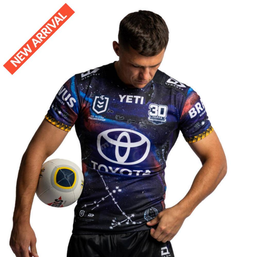NORTH QUEENSLAND COWBOYS 2025 NRL INDIGENOUS JERSEY NRL Replica Jersey