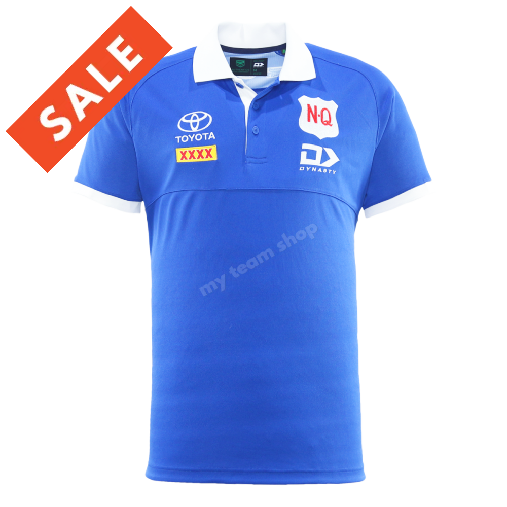 North Queensland Cowboys 2025 Nrl Media Polo Royal Media Polo