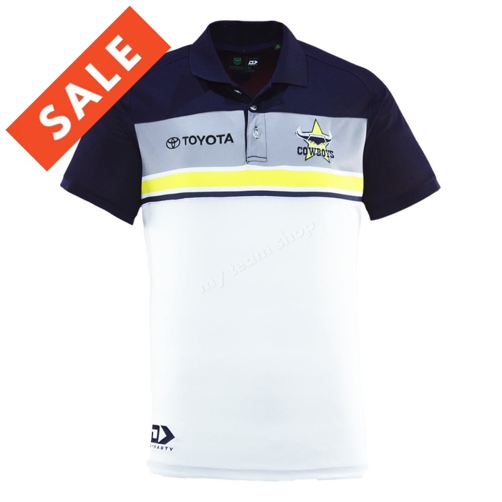 North Queensland Cowboys 2025 Nrl Mens Throwback Polo Team Polo