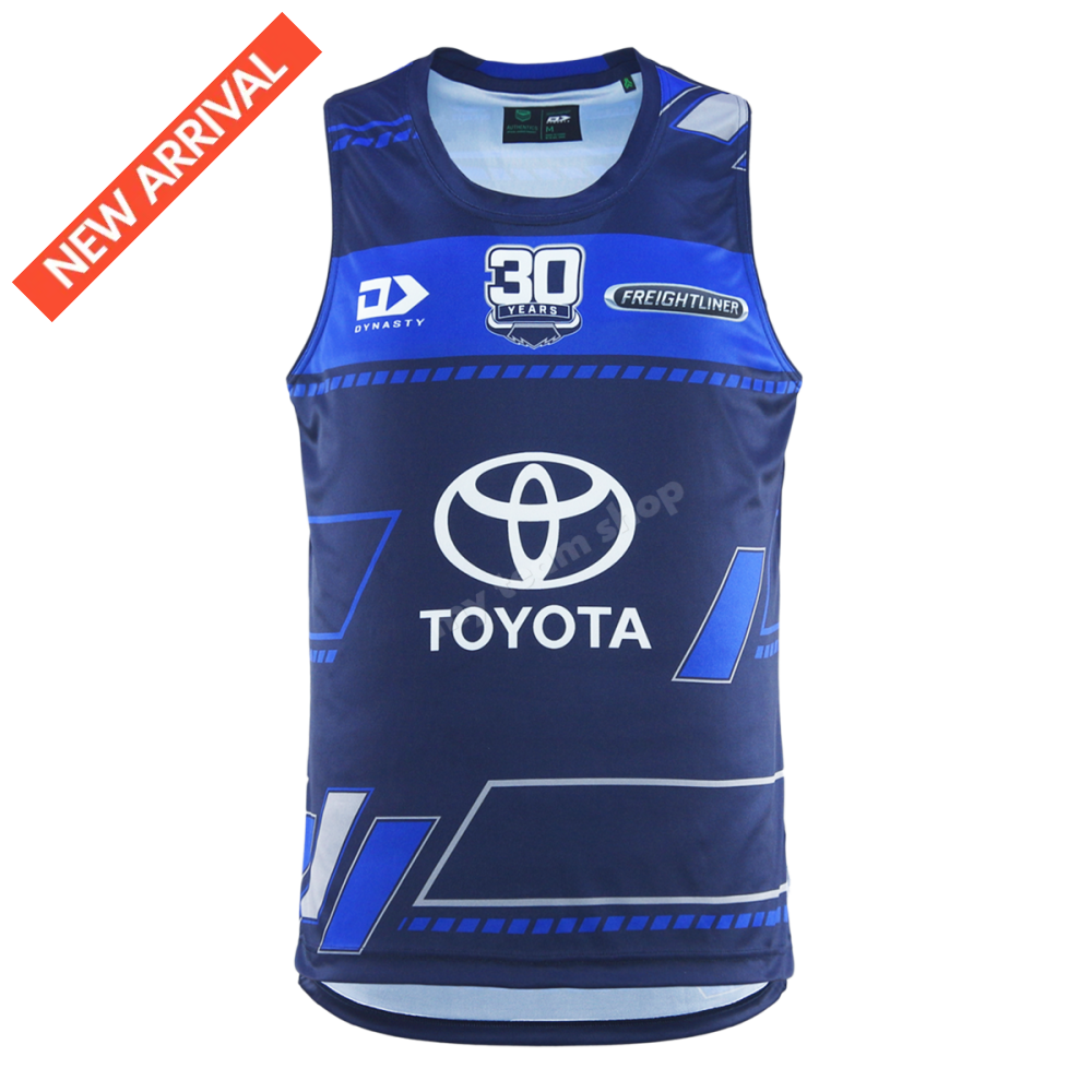 North Queensland Cowboys 2025 Nrl Training Singlet Training Singlet