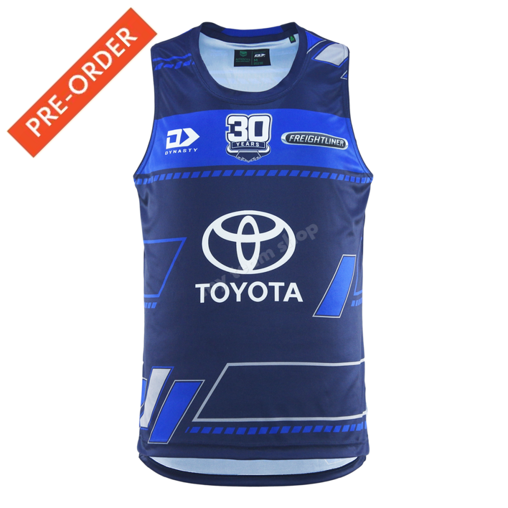 North Queensland Cowboys 2025 Nrl Training Singlet Training Singlet