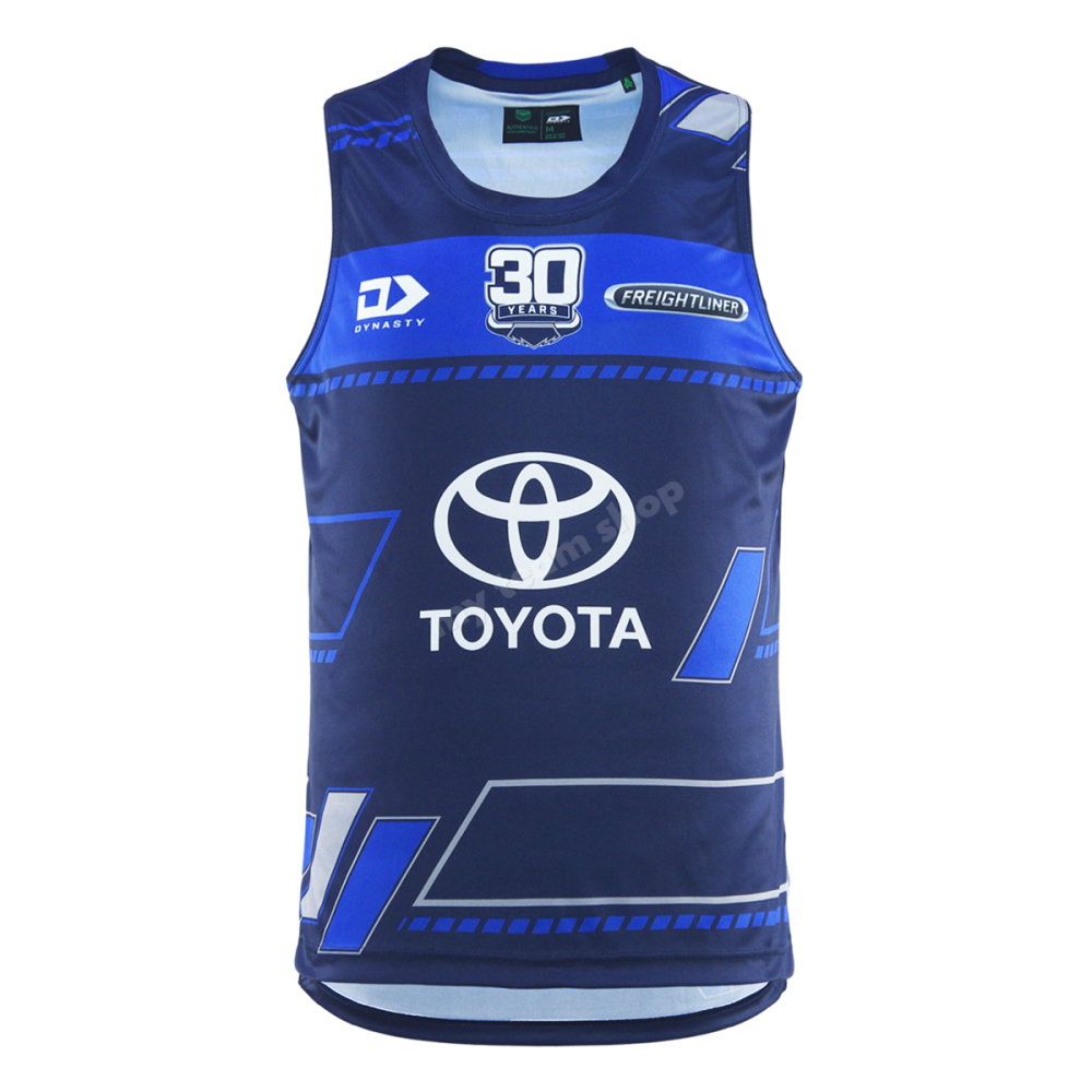 North Queensland Cowboys 2025 Nrl Training Singlet Training Singlet