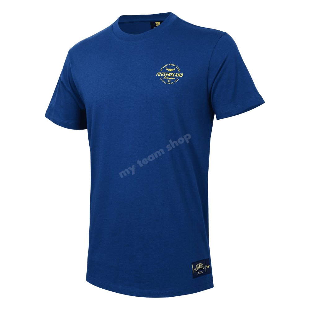 North Queensland Cowboys NRL Back Print T-Shirt Shirts & Tops