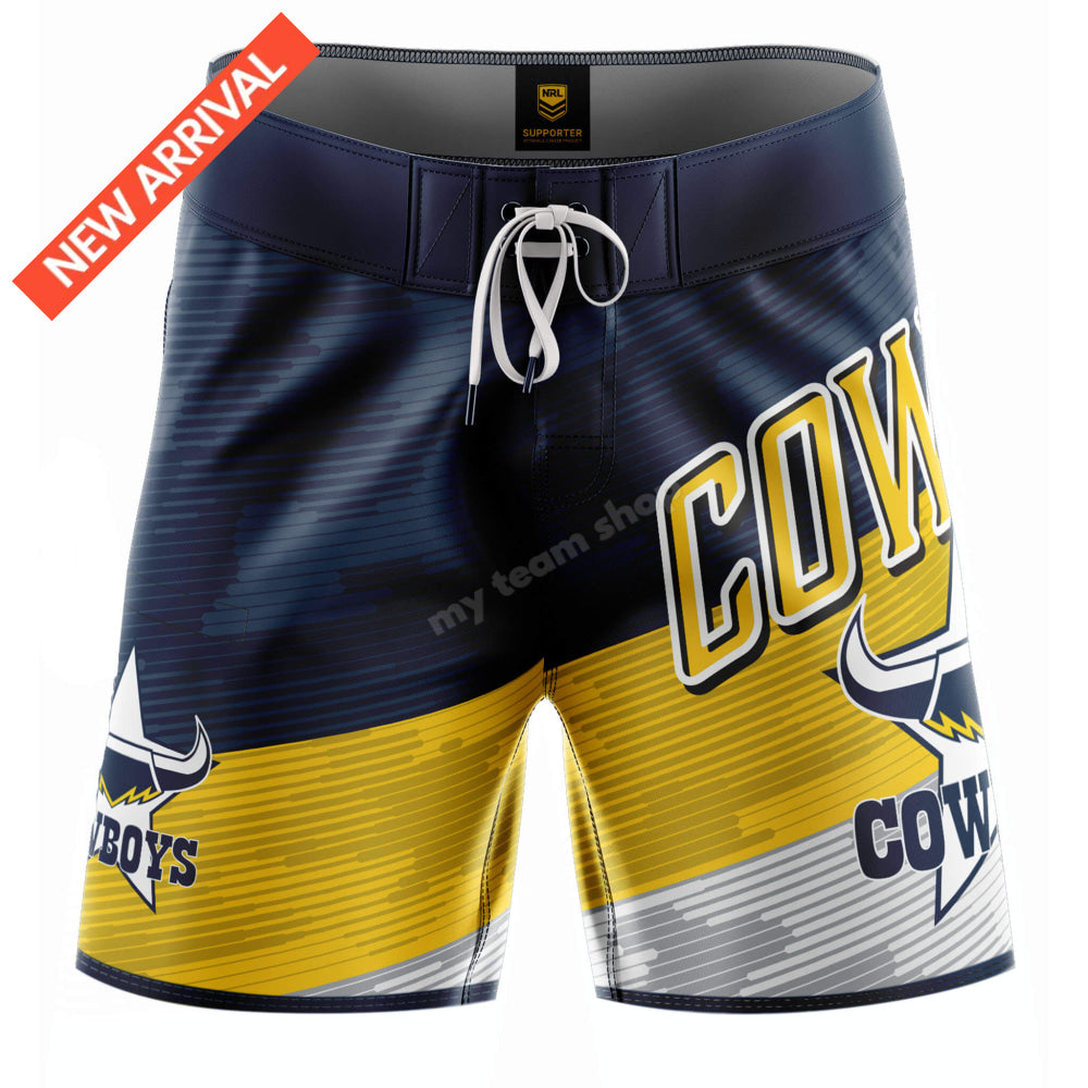 North Queensland Cowboys Nrl ’Barrel’ Board Shorts Board Shorts